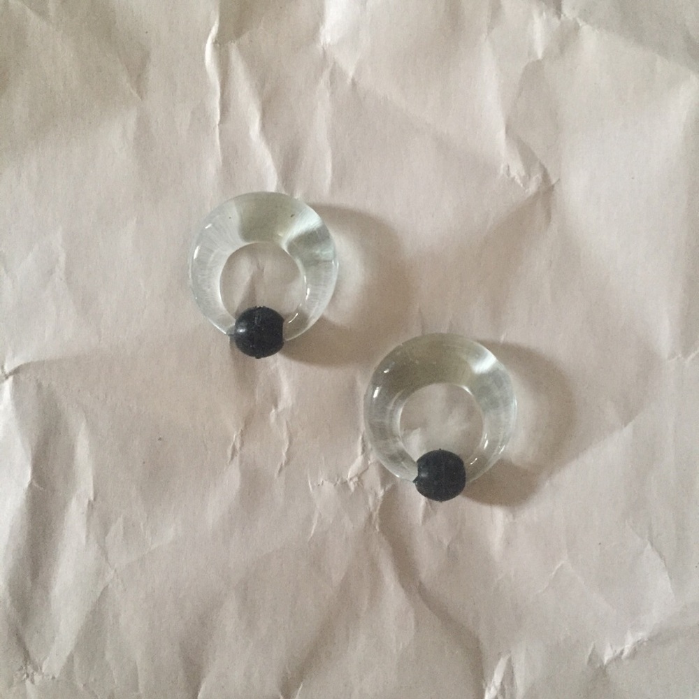 clear 00g hoop gauges